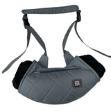 Maxbell Heated Hand Muff USB Electric Heating Hand Warmer Pouch for Hiking Ski Gray