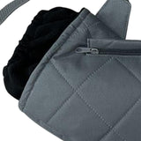 Maxbell Heated Hand Muff USB Electric Heating Hand Warmer Pouch for Hiking Ski Gray