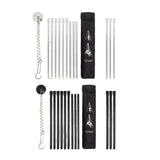 Maxbell Detachable Camping Tripod Hanger Holder Portable for Fishing Hanging Pot BBQ Black