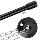 Maxbell Detachable Camping Tripod Hanger Holder Portable for Fishing Hanging Pot BBQ Silver