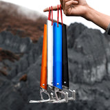 Maxbell Multifunctional Tent Peg Hammer Camping Tool Lightweight Aluminum Alloy Black