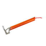 Maxbell Multifunctional Tent Peg Hammer Camping Tool Lightweight Aluminum Alloy Orange