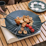 Maxbell Solid Wood Insulated Handle Pot Saucepan Pan Griddles Safety Replacement