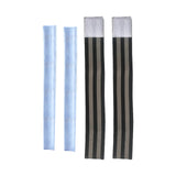Maxbell Reflective Bands Wristband Reflector Tape Strips for Night Jogging Sports 35cm Black