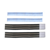 Maxbell Reflective Bands Wristband Reflector Tape Strips for Night Jogging Sports 35cm Black