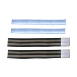 Maxbell Reflective Bands Wristband Reflector Tape Strips for Night Jogging Sports 35cm Black
