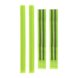 Maxbell Reflective Bands Wristband Reflector Tape Strips for Night Jogging Sports 40cm Green