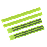 Maxbell Reflective Bands Wristband Reflector Tape Strips for Night Jogging Sports 40cm Green