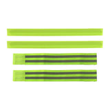 Maxbell Reflective Bands Wristband Reflector Tape Strips for Night Jogging Sports 40cm Green