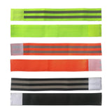 Maxbell Reflective Bands Wristband Reflector Tape Strips for Night Jogging Sports 40cm Green