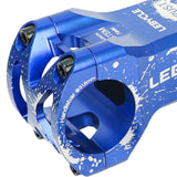 Maxbell Mountain Bike Stem CNC Lightweight T6 Hardened for BMX Road Bike Blue