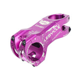 Maxbell Mountain Bike Stem CNC Lightweight T6 Hardened for BMX Road Bike Purple