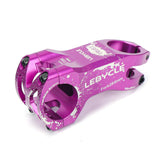 Maxbell Mountain Bike Stem CNC Lightweight T6 Hardened for BMX Road Bike Purple