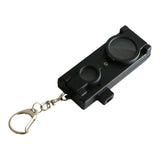 Maxbell Safety Outdoor Multifunctional Whistle LED Lamps for Emergency Backpacking Black