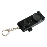 Maxbell Safety Outdoor Multifunctional Whistle LED Lamps for Emergency Backpacking Black