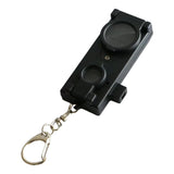 Maxbell Safety Outdoor Multifunctional Whistle LED Lamps for Emergency Backpacking Black