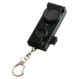 Maxbell Safety Outdoor Multifunctional Whistle LED Lamps for Emergency Backpacking Black