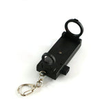 Maxbell Safety Outdoor Multifunctional Whistle LED Lamps for Emergency Backpacking Black