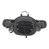 Maxbell Fanny Pack Hip Bag Adjustable Strap Waist Bag Pack for Hiking Sports Cycling Black Gray