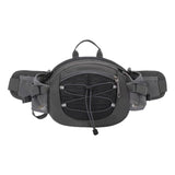 Maxbell Fanny Pack Hip Bag Adjustable Strap Waist Bag Pack for Hiking Sports Cycling Black Gray