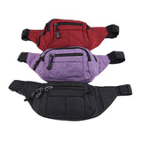 Maxbell Fanny Pack Hip Bag Chest Bag Running Waist Pack for Hiking Outdoor Workout Purple
