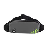 Maxbell Sport Waist Running Adjustable Camping Waterproof Small Purse Women Grey