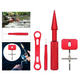 Maxbell Fishing Reel Removal Tool Baitcasting Wrench for Fishing DIY Modified Tool A