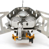 Maxbell Multifunction Camping Gas Stove Lightweight for Backpacking Hiking Cooking