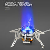 Maxbell Multifunction Camping Gas Stove Lightweight for Backpacking Hiking Cooking