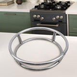 Maxbell Stainless Steel Pot Pan Rack Round Kitchen Rust Proof Durable Dia 23cm