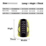 Maxbell Rucksack Raincover Reflective AntiSlip Backpack Rain Cover for Biking Travel S 20L to 28L