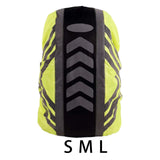 Maxbell Rucksack Raincover Reflective AntiSlip Backpack Rain Cover for Biking Travel S 20L to 28L