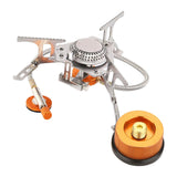 Maxbell Durable Camping Gas Stove Foldable Cooking Tool Lightweight Picnic fine Texture