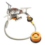 Maxbell Durable Camping Gas Stove Foldable Cooking Tool Lightweight Picnic fine Texture