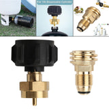 Maxbell Propane Tank Adapter Camping Refill Shifter BBQ Cooking Gas Cylinder Convert A