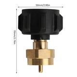 Maxbell Propane Tank Adapter Camping Refill Shifter BBQ Cooking Gas Cylinder Convert A