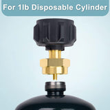 Maxbell Propane Tank Adapter Camping Refill Shifter BBQ Cooking Gas Cylinder Convert A