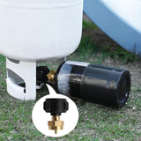 Maxbell Propane Tank Adapter Camping Refill Shifter BBQ Cooking Gas Cylinder Convert A