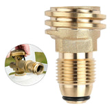 Maxbell Propane Tank Adapter Camping Refill Shifter BBQ Cooking Gas Cylinder Convert B