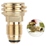 Maxbell Propane Tank Adapter Camping Refill Shifter BBQ Cooking Gas Cylinder Convert B