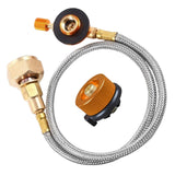 Maxbell Camping Gas Stove Flat Cylinder Tank Coupler Canister for Picnic Camping
