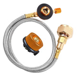 Maxbell Camping Gas Stove Flat Cylinder Tank Coupler Canister for Picnic Camping