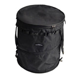 Maxbell Camping Trash Can Foldable Dirty Clothes Basket Portable for Garden Picnic Black