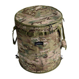 Maxbell Camping Trash Can Foldable Dirty Clothes Basket Portable for Garden Picnic Green Sand