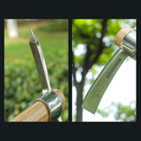 Maxbell Ice Axe Garden Pickaxe Wood Handle Pick Mattock Hoe for Digging Soil