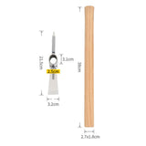 Maxbell Ice Axe Garden Pickaxe Wood Handle Pick Mattock Hoe for Digging Soil