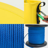 Maxbell 4x Arborist Throw Line Kit Rope Storage Bag and Straps for Hunting Observation