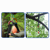 Maxbell 4x Arborist Throw Line Kit Rope Storage Bag and Straps for Hunting Observation