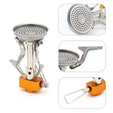 Maxbell Durable gas Burner Folding Mini Stove Cooking Tool Cooking Picnic