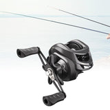 Maxbell Light Baitcasting Reels 7.2:1 Ratio Bait Casting Saltwater Magnetic Brake Left Hand